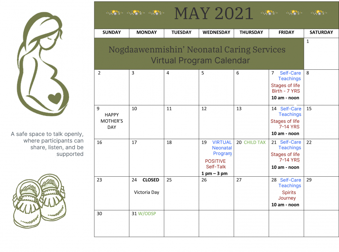 Neonatal Virtual Calendar