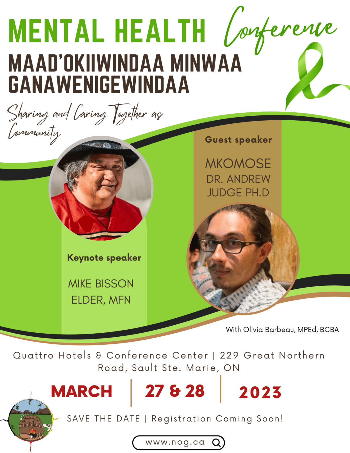 MHC Poster Mental Health Conference Poster March 27th and 28th
